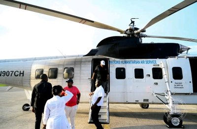 Le Premier ministre Garry Conille soutient les victimes de l'explosion du camion-citerne à Miragoâne