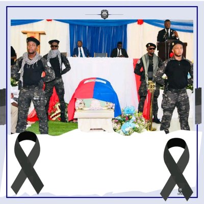 Funérailles : Un dernier hommage au policier Scudéry Dorcé