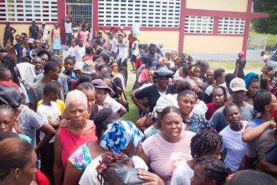 Sterline Civil s'engage en faveur des écoliers des Nippes