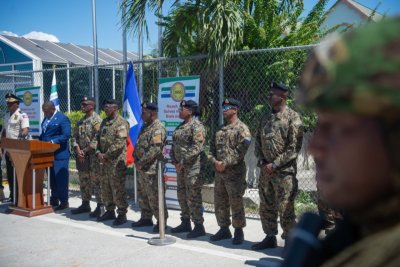 Arrivée des premiers soldats bahamiens pour renforcer la force multinationale en Haïti
