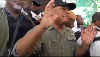 Artibonite : Conille à Saint-Marc après le massacre de Pont-Sondé Artibonite : Conille à Saint-Marc après le massacre de Pont-Sondé