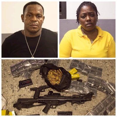 Interpellation de l'agent UTAG Ernst Jacques pour détention et trafic illicite de munitions de différents calibres