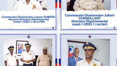 DDO-1: Un nouveau Directeur Départemental à la tête de la Direction Départementale de l’Ouest-I