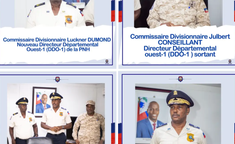 DDO-1: Un nouveau Directeur Départemental à la tête de la Direction Départementale de l’Ouest-I