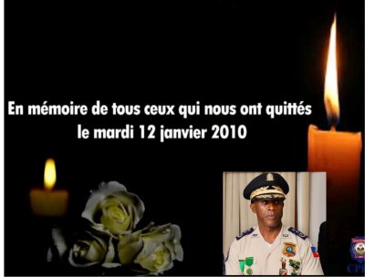 Le DGPNH rend hommage aux victimes du séisme du 12 janvier 2010, les membres du personnel policier et administratif en particulier