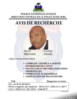 Protestation à Delmas 40B suite aux avis de recherche lancés contre Nenel Cassy et Alfredo Antoine<br>