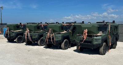 Haïti - Sécurité : Washington livre de nouveaux véhicules blindés à la Mission multinationale