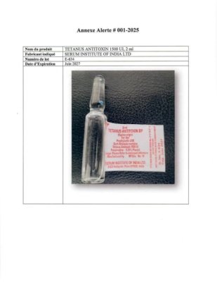 Alerte sanitaire en Haïti : un médicament contrefait menace la population !