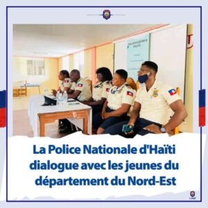 La PNH échange avec les jeunes du Nord-Est dans le cadre d’une causerie citoyenne