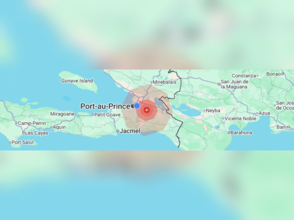 Tremblement de terre de magnitude 4.1 ressenti en Haïti