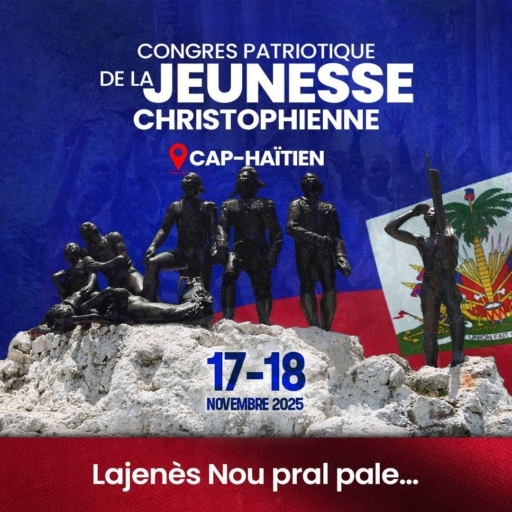Haïti – Jeunesse et Gouvernance : Le Cap-Haïtien accueillera le « Congrès Patriotique de la Jeunesse Christophienne » les 17 et 18 novembre 2025