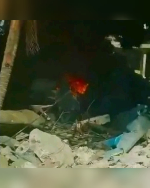 Opération policière à Croix-des-Bouquets : un hélicoptère de la PNH incendié